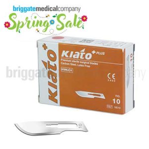 Kiato Carbon Steel Blades Size 10 Box 100