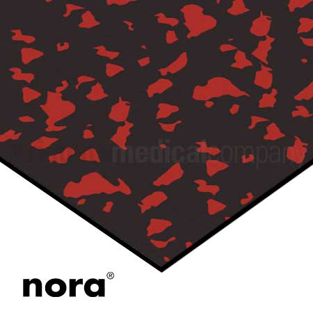 Lunasoft SL40 2mm Top Cover Black/Red 1280mm x 890mm Sheet