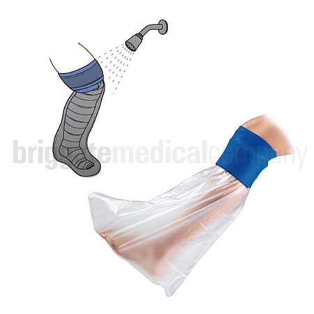 Mar-Med Shower Seal Sleeve - Medium (Half Leg) Each