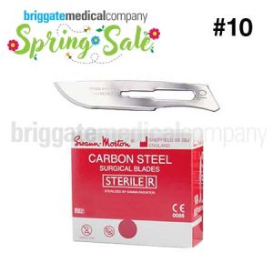Swann Morton Scalpel Blades 0201 Size 10 Pkt 100