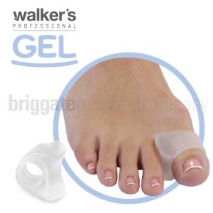 Walker's Gel 1032 All-Gel Toe Spacer with Toe Loop Large Pkt 4