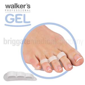 Walker's Gel 30202R 3-Loop Hammertoe Corrector Small/Medium RIGHT Pkt 2