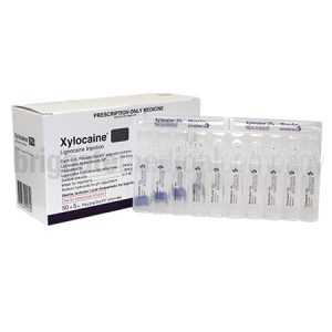 Xylocaine Plain Polyamps 2% 5.0ml Box 50