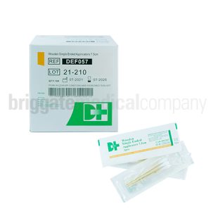 Cotton Tip Applicator 7.5cm STERILE Box 100 in Sterile Packs of 3's