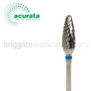 Acurata Tungsten Burr Medium Cut/Cone