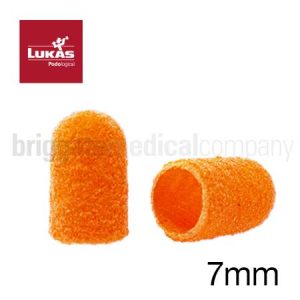 Lukas Sanding Caps Round 7mm Medium Pkt 10