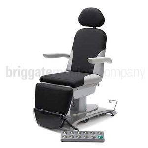 Callisto Gen2 Podiatry Chair in Black Upholstery with 175kg Lift Capacity