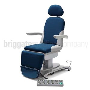 Callisto Gen2 Podiatry Chair in Deep Sea (Navy) Upholstery with 175kg Lift Capacity