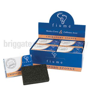 Fiume Chiropody Sponge Display Unit of 8 Sponges