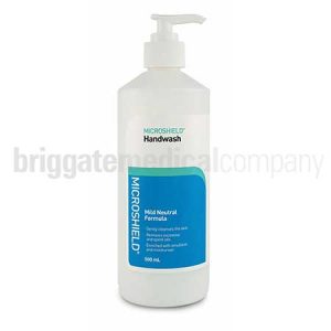 Microshield Ph 7.0 Handwash (White) 500ml Pump