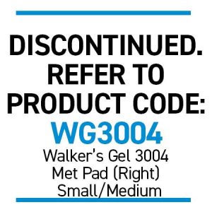 Silipos 10465 All Gel Metatarsal Pads 1 Size Pair