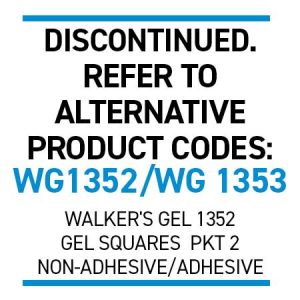 Silipos 15515 Gel Squares Non-Adhesive 10 x 10cm Pkt 2