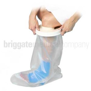 DynaSeal Cast & Bandage Waterproof Protector - Adult Short Leg 58cm