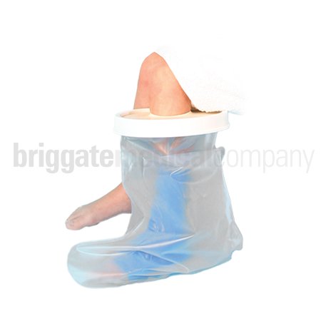 DynaSeal Cast & Bandage Waterproof Protector - Pediatric Medium Leg