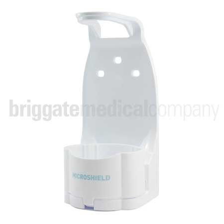 Microshield Universal 500ml Wall Bracket for Angel 500ml & Round 500ml Bottles
